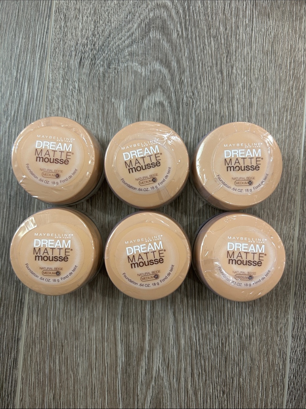 6X Maybelline Dream Matte Mousse Foundation - Natural Beige 💐 FIRM PRICE 💐